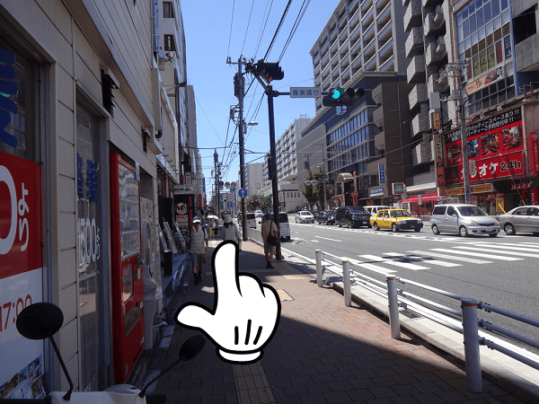アイフォンプラザ横浜本店への道順6