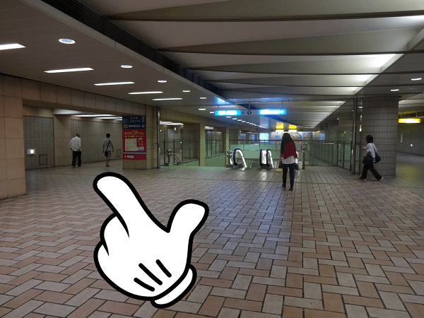 アイフォンプラザ横浜本店への道順3